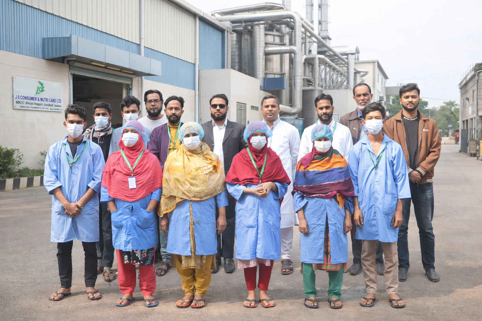 J.S manufacturing facility in Chandpur